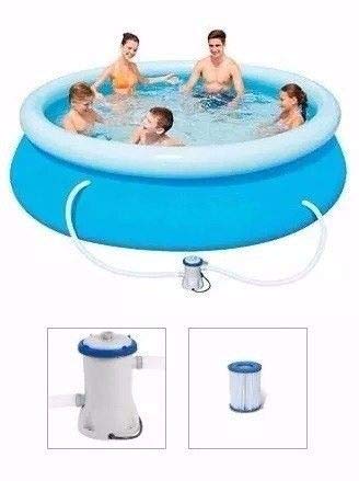 Piscina Inflável CRX 3638 Litros + Bomba Filtrante 220v