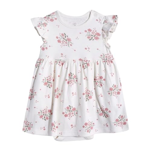 Image of Mothercare Baby Romper Short Sleeve Girls Jumpsuit Autumn Charm Pink