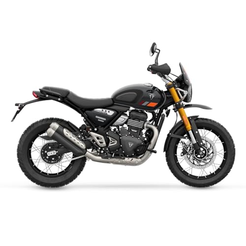 Image of TRIUMPH Scrambler 400 XC (349 CC) Bike Storm Grey Booking for Ex-Showroom Price