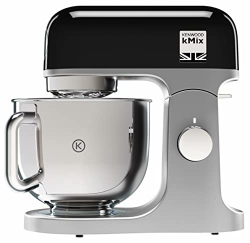 kMix KMX750BK,立式搅拌机,多功能立式搅拌机,带 5 L 钢碗,1000 瓦,黑色