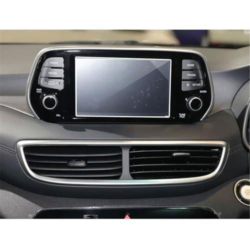Film protecteur d'écran pour Hyundai Tucson 2019 en verre trempé navigation 207x126 mm