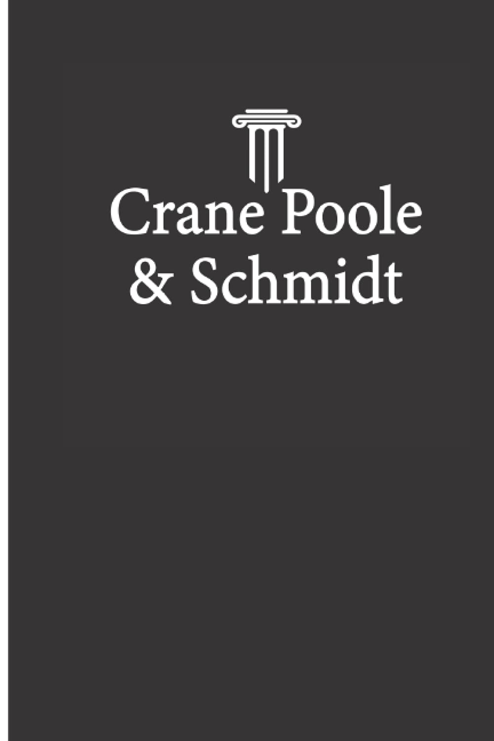 Crane Poole And Schmidt: boston legal notbook , 1984 blank and lined pages for writing gift for mom , mother , father , sister , brother , college ruled blank journal