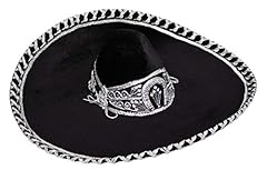 Black, Horse Shoe and Silver Embroider