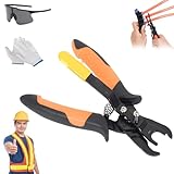 2026 New Air Hose Connector Removal Tool,Push To Connect Fittings Disconnect Tong Tool,Air Line Removal Tool For Removing Push-Fit Pneumatic Fittings 1/4”, 5/16” (1pcs)