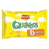  Walkers Quavers Cheese Snacks 6 X 16G