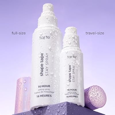 tarte shape tape vegan stay spray