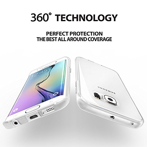 S7 Case, Profer [Anti-Scratches] and [Drop Protection] Soft TPU Gel [Ultra Slim] Premium Flexible Soft Bumper Rubber Protective Case Cover for Samsung Galaxy S7 (Clear)