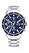 Produktbild Tommy Hilfiger Multi Zifferblatt Quarz Uhr für Herren mit Silbernes Edelstahlarmband - 1791949