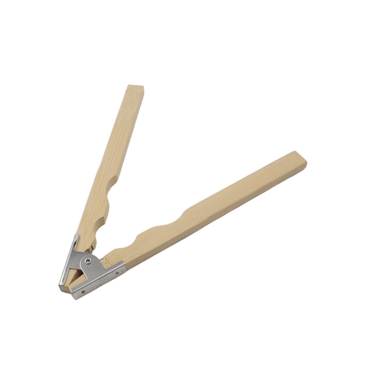 Ludom Dispositivo para pulir y lijar anillos internos, abrazadera de mano de madera para soporte de anillos para la fabricación de joyas, pulido y lijado de anillos