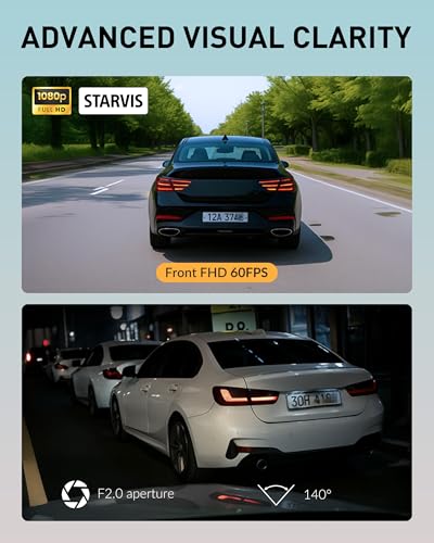 BlackVue DR770X-1CH II 64GB Dash Cam – Full HD Front Camera, STARVIS Sensor, Enhanced Visual Clarity, USB-C Install, Effortless Video Playback via Wi-Fi, Cloud Remote Access, Smart Parking Mode