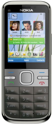 Nokia C5 Sim Free Mobile Phone - Dark Grey