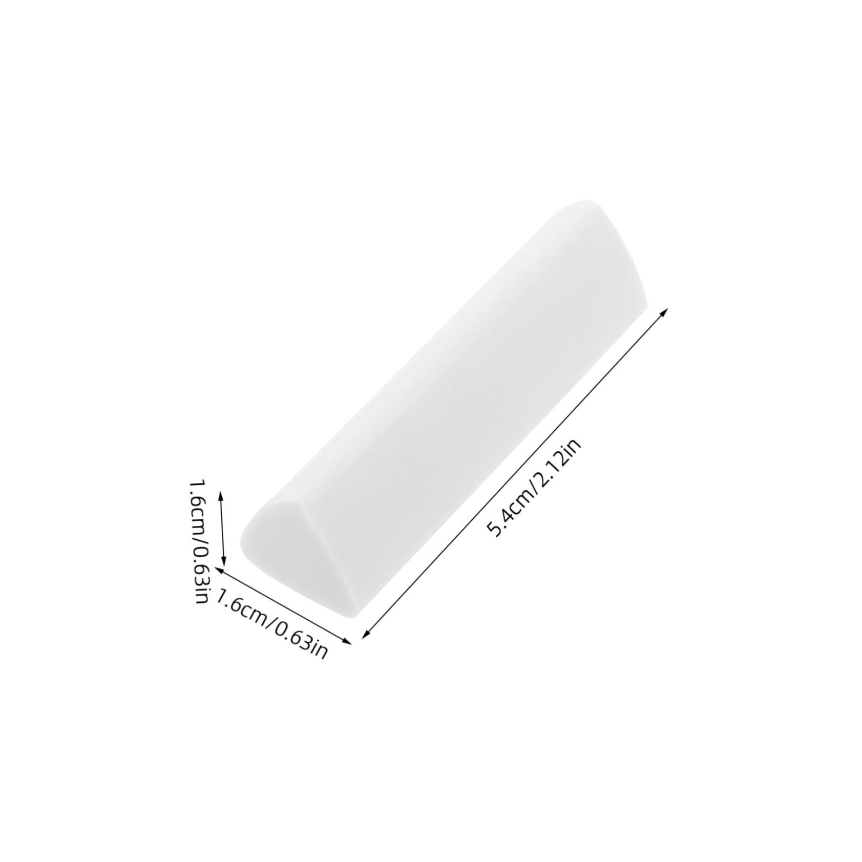 75 Pièces Gomme Crayon Triangulaire Silencieuse pour Garçon Fille Effaçage Précis sans Débris Ergonomique Réutilisable pour Bureau École et Dessin