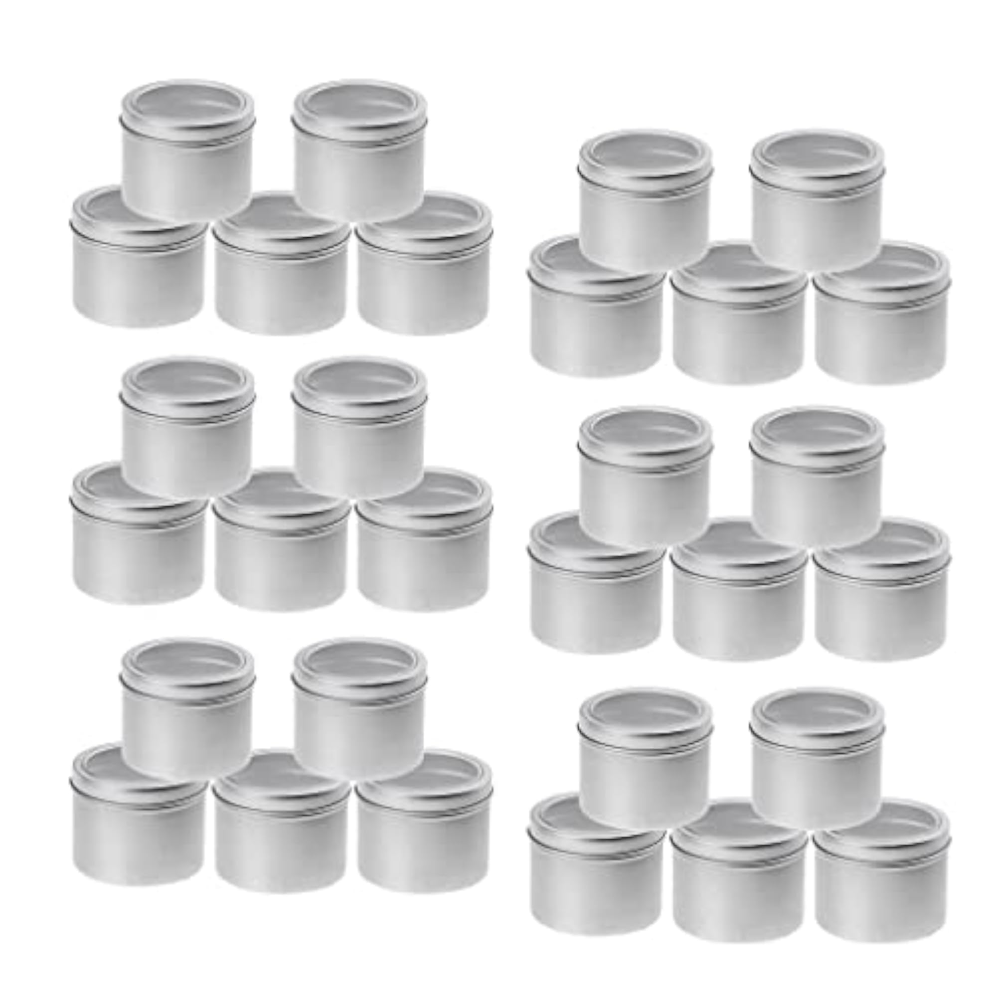 30x 100ml Aluminium Tin Lip Balm Jar Container