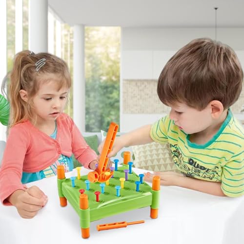 Desarrollo de la infancia con juego de golpear martillos para niños 2