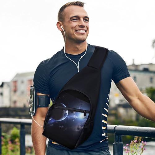 Mochila Sling para Viaje y Senderismo Ligera miniatura 3