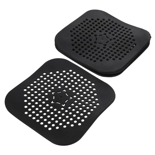 LIFKOME 4Piezas Cubierta de Drenaje de Fregadero Antideslizante Filtros de Drenaje de Cocina y Ducha de Limpiar y Resistente Manchas
