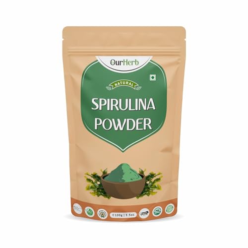 Image of Spirulina Powder (100g | 3.5 oz) | For Men & Women | Natural Superfood | Support Digestion & Skin health | Rich in Protein, Vitamins & Minerals | Boost Energy & Immunity.