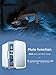 NORTHCLAN 10L/11 Cans Mini Fridge Led for Bedroom, Small Refrigerator for Skincare, Office, Dorm, White