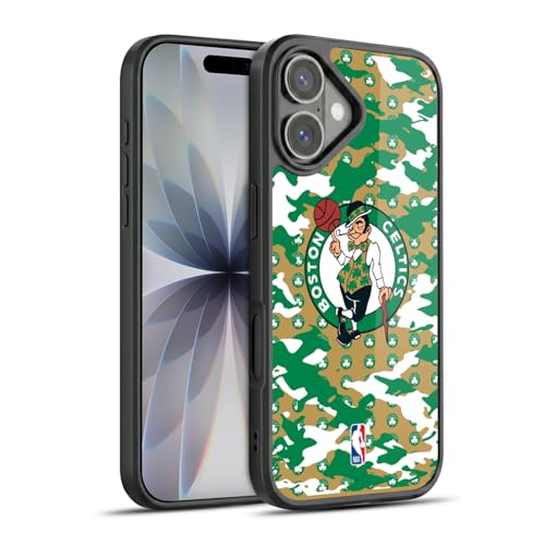 Coque NBA Boston Celtics iPhone 17 étui gel renforcé antichoc motif camouflage