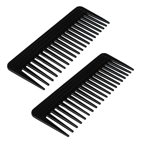 Amelia Beauty Peine Desenredante de Dientes Anchos 6" Pack 2 miniatura 2