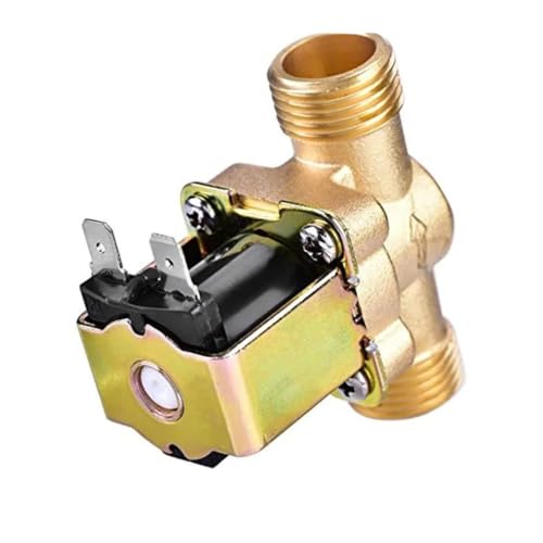 Électrovanne laiton G3/4 DC12V robuste interrupteur normalement fermé