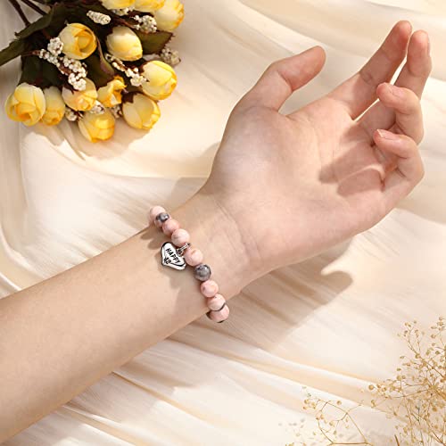 Image of MIXJOY Happy Birthday Gifts for Women, Birthday Braided Beads Bracelet Gifts for Turning Age Daughter Granddaughter Niece