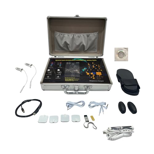 Image of ARG HEALTH CARE Quantum Body Analyzer Therapy Machine for Full Body Checkup Japanese Technology Comes with Rod, Slipper, Ball or Patches 4 Modes Tens Therapy Generate 45 Reports (Men, Women, Children) Work in Windows 10 (3 in 1 - Body Analyzer)