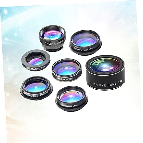 Housoutil 7 1 Mobile Camera Lens Mobile Phone Camera Lens Camera Lenses Smartphone Camera Lens Stuffed Basketball Pillow Pranks for Adults Telephoto Lens Smart Phone Accessories Cell Phone