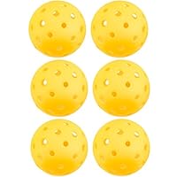 Algopix Similar Product 1 - Yellow Pickleballs Bulk Set of 75mm