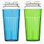 2-Pk Blue & Green