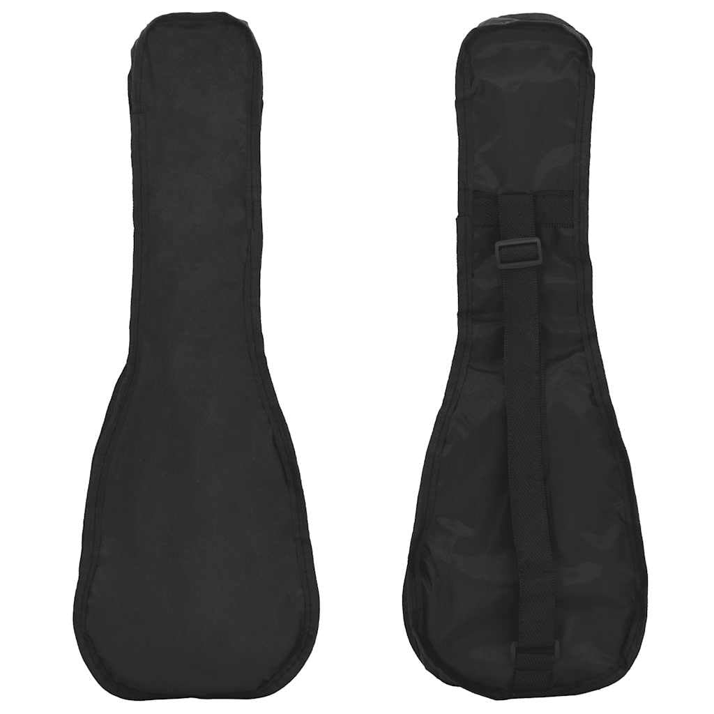 Ukulele soprano da 53 cm, strumento musicale per bambini e principianti, in legno di tiglio, con borsa per il trasporto e plettri