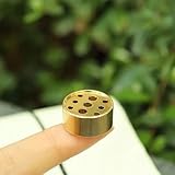 1PC Gadgets Ash Catcher Joss-Stick Inserted Incense Holder Copper Censer Traditional Shapes Mini Cafe Ornament Home Decor