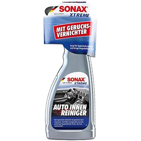 SONAX XTREME INTERIOR CLEANER (500 ml) - For hygienic cleanliness in the car's interior and in the household. Eliminates unpleasant odours. - Item-No. 02221000-544 Cover
