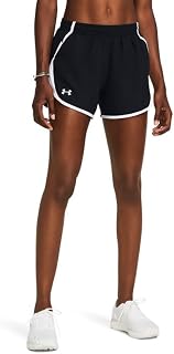 Under Armour Womens UA Fly-by 3in Shorts - Lightweight with Breathable Mesh Panels MD