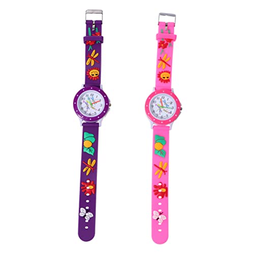 Mikikit Digital 3D Wrist Watch for Kids Kids Watch for Girls Safe Stylish Random Color
