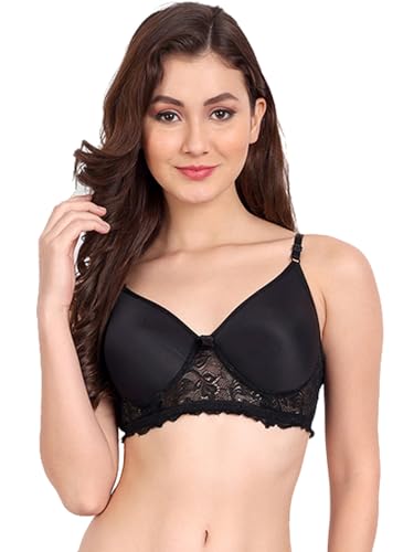 Image of FIMS - Fashion is my style Women Lace Padded Bra Lightly Pad Full Coverage