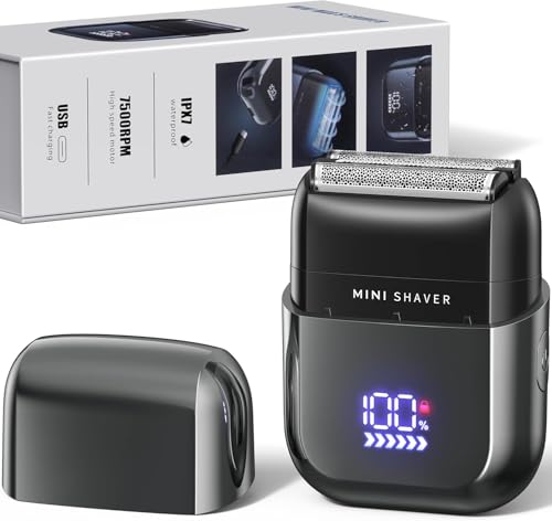 Telfun Mini Electric Foil Shavers for Men, Portable Men's Travel