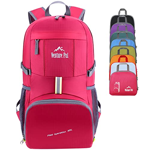 Venture Pal 35L Ultralight Lightweight Packable Foldable Travel Camping Hiking Outdoor Sports Backpack Daypack