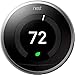 Nest 3rd Generation Learning Programmable Wi-Fi Thermostat with Bonus Temperature Sensor - Stainless Steel