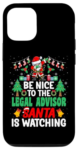 Carcasa para iPhone 14 Be Nice to the Legal Advisor Santa - Legal Lawyer Christmas Carcasa para iPhone 14 Be Nice to the Legal Advisor Santa - Legal Lawyer Christmas