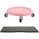 BESPORTBLE 1set Abdominal Fitness Disc Silent Multi-functional Workout Sliders for Core Strength Full-body Training for All Fitness Levels Random Kneeling Pad Color