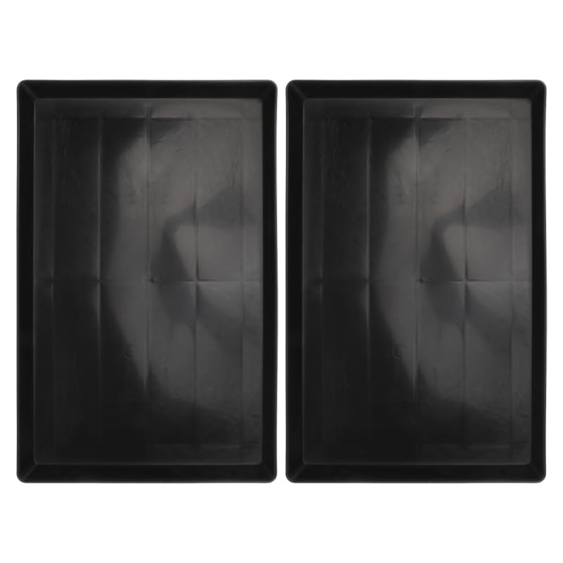 BESPORTBLE 2pcs Replacement Tray For Cages: Plastic Dog Crate Bottom Pan, Rabbit Cage Liner With Flat Base