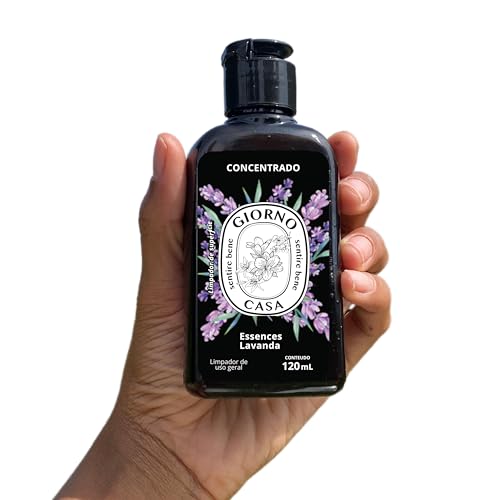 Giorno Casa Limpador Concentrado De Superfície Perfumador Lavanda 120 Ml Marrom