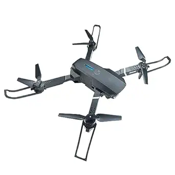 E88 RC Drone with 4K HD Camera WiFi Live Video with Storage Bag and Battery Educational DIY Science Model Kit DIY Stem Kit (Black)