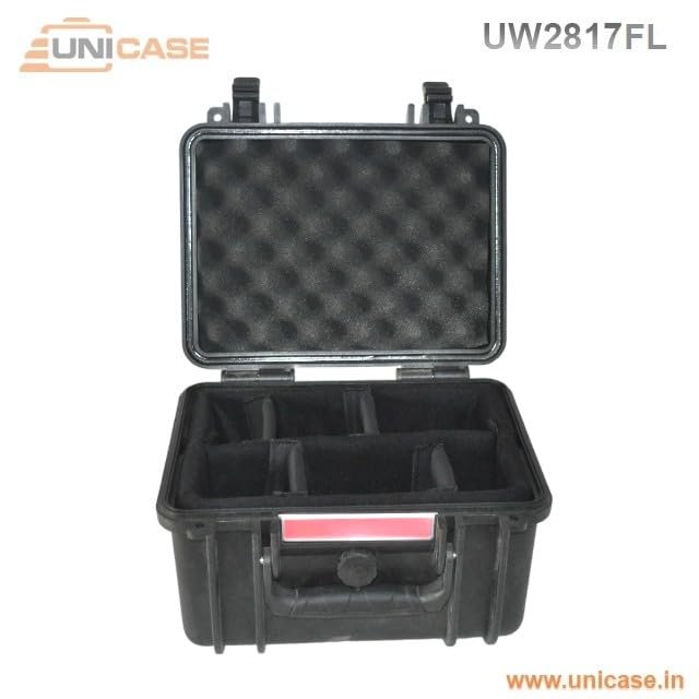 Image of UNICASE Heavy Duty Waterproof Protective Hard Shell Plastic Pelican case for Drones, Cameras & Accessories and Electronic Equipment�s Carry Case with Padded Folder Organizer (UW2817FL)