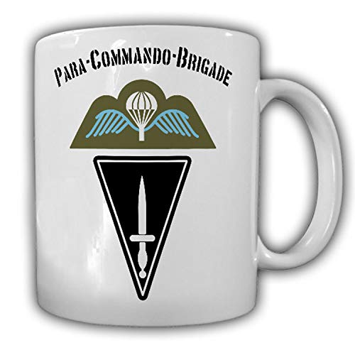 Copytec Para Commando Brigade Belges Parachutistes unité Blason Parachute Wings Badge Logo Belgique armée Belge luftlandeeinheiten-Tasse à#13587 café Tasse