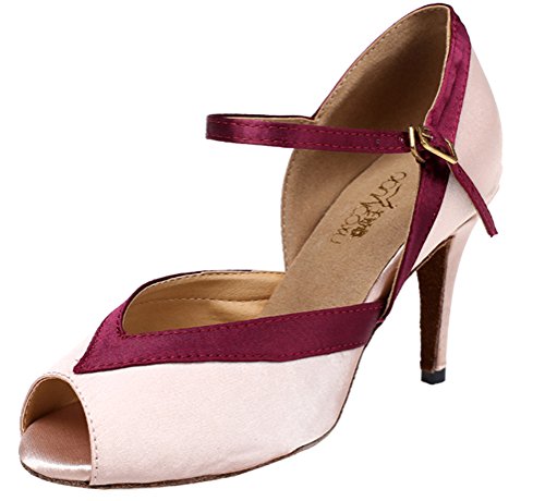 Chaussures de danse latine femme Salsa Tango Cha-Cha Ballroom 6129
