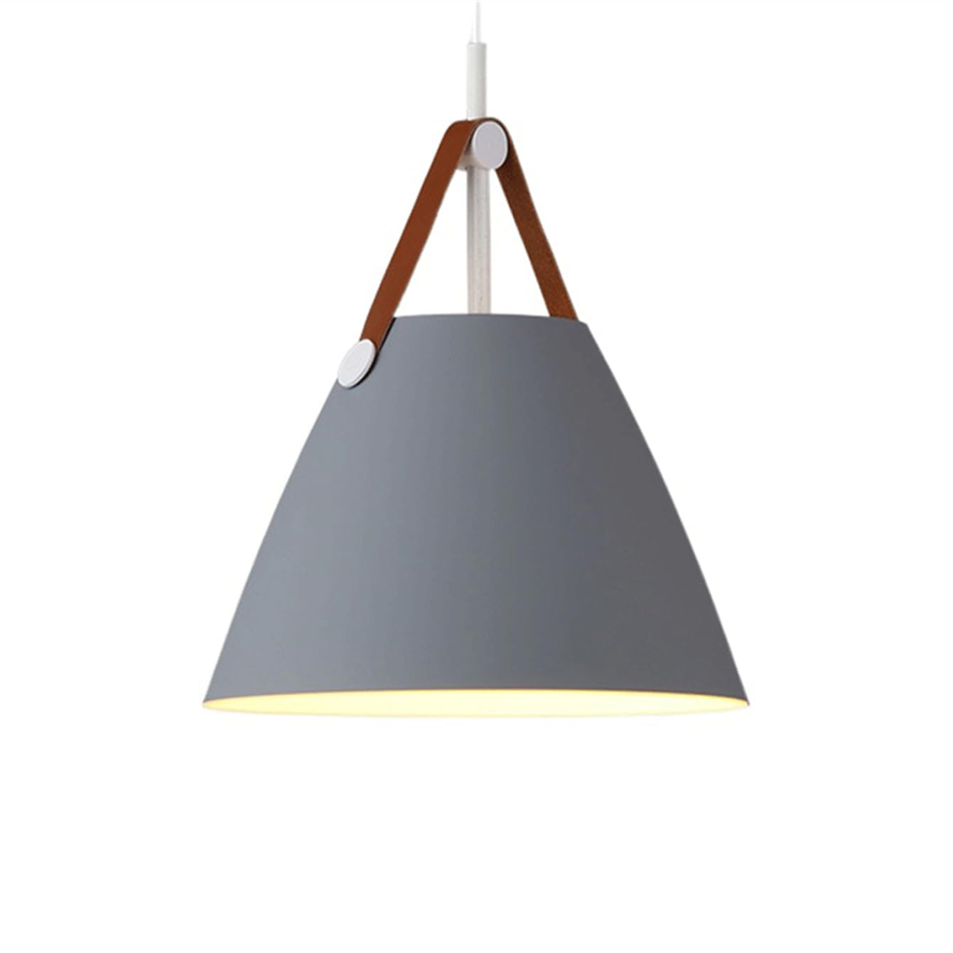 YGZPALH Nordic Children's Room Pendant Light Macaron Color Shade Design Adjustable Height Fixtures Dining Table Single Head Chandeliers Modern Room Light Fixture for Hallway, Dining Living Room