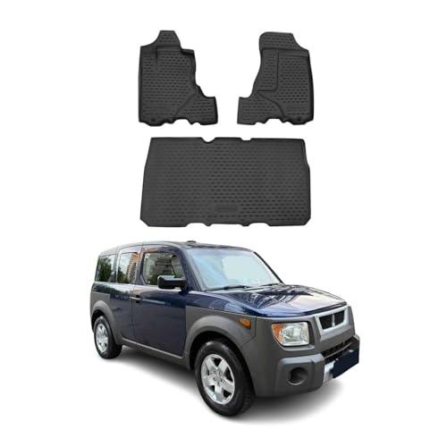 Tapis de sol pour Honda Element 2003-2011 anti-boue caoutchouc moulé OMAC