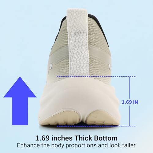 Image of Beita Women's Width Walking Shoes Wedge Running Tennis ActiveFloat Non-Slip Comfortable Breathable Sports Athletic Rubber Outsole Sneakers, Breathable,Workout, Gym, Fashion